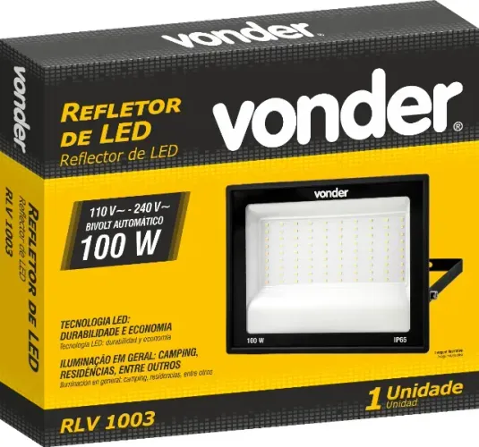 Refletor de LED, 100 W, RLV 1003 VONDER