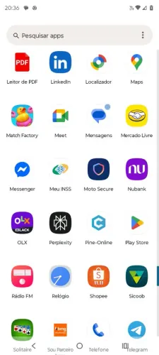 Moto g05. 2 mês de uso  .