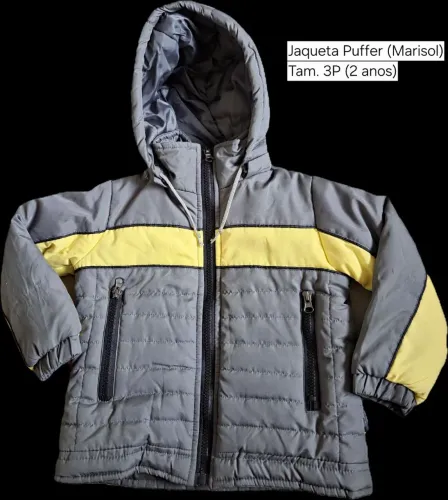 Jaqueta Puffer - infantil Tam. 2 anos