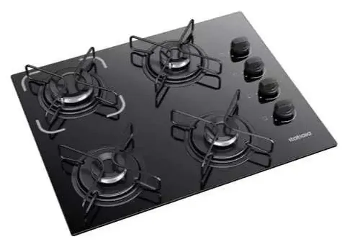 Fogão Cooktop 4 Bocas Itatiaia com Acendedor Automático (ENTREGAS EM ATÉ 24h)