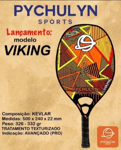 raquete de beach tennis com carbono e tratamento
