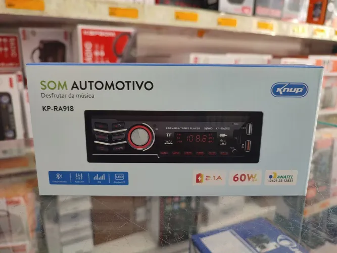 Som automotivo KNUP 60w