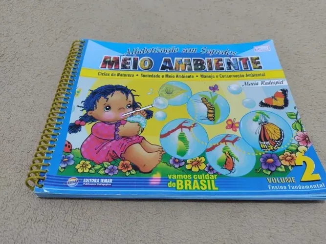 Livro Alfabetização sem Segredos - meio ambiente