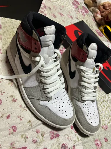 Tênis Air Jordan 1 High Smoke Grey