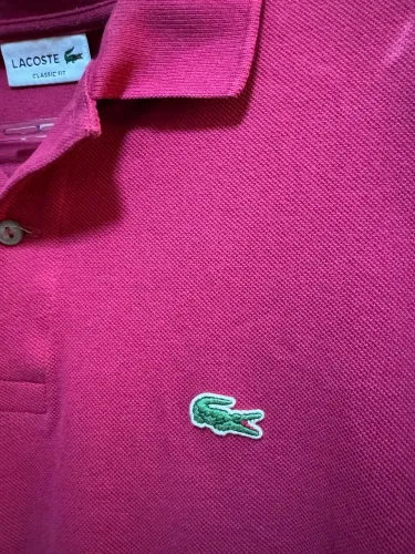 Camisa Lacoste Vinho