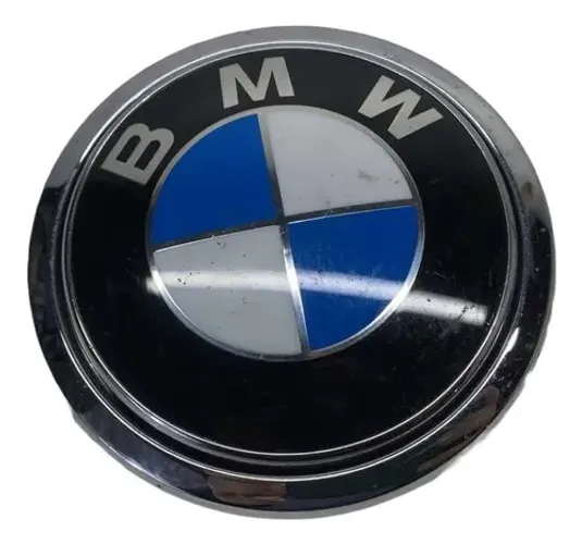 Maçaneta Emblema Tampa Traseira Bmw 118i 120i 2010 2012 Azul