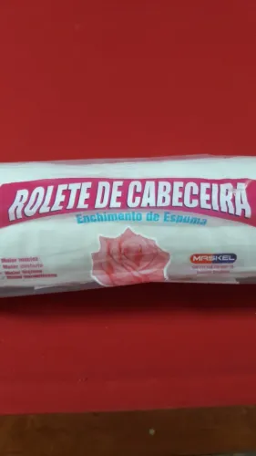 Rolo Decorativo P/ Cabeceira de Cama Rolete Maskel 1,40m