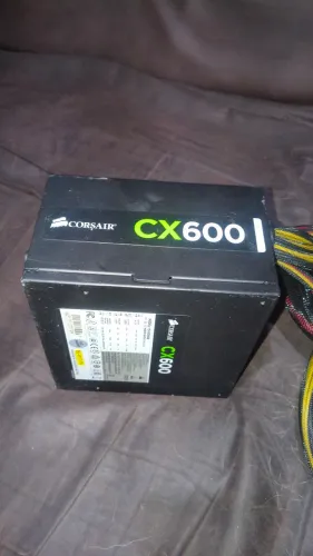 Fonte Corsair 600w real gamer
