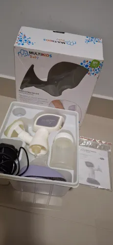 Bomba elétrica tira leite Multikids