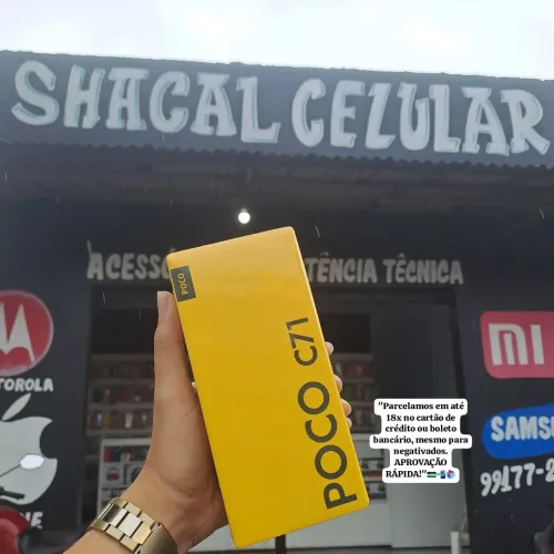 Vende Se Poco C71 Lacrado 128GB/4Ram.