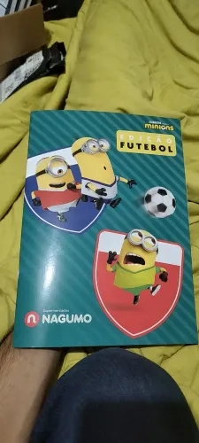 Figurinhas Minions edição futebol
