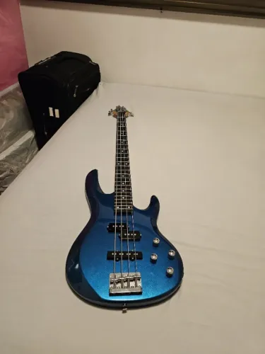 Baixo Ativo 4 Cordas Azul Phx Modelo Moderna Iv Bs-4 S Mbl Violão Guitarra