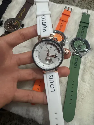 Relógio Estilo Louis Vuitton Tambour Street Diver