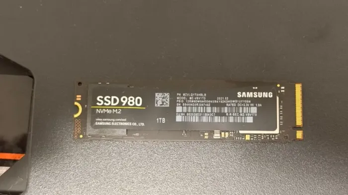 SSD Samsung 980 1TB NVMe M.2 PCIe 3.0
