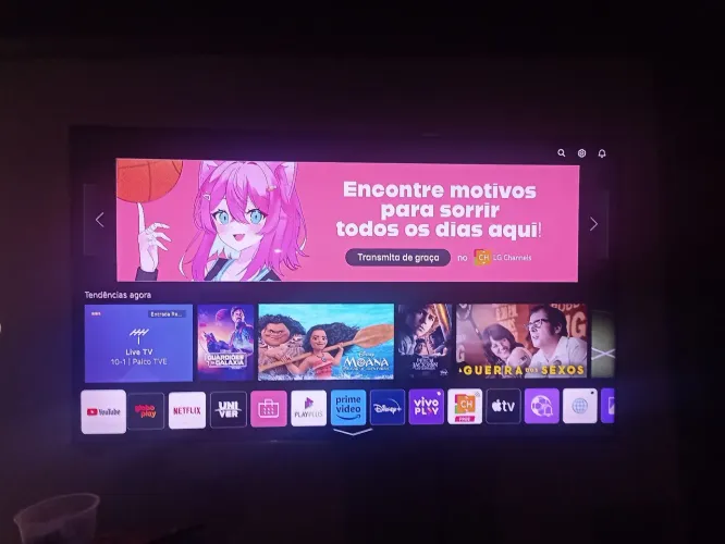 TV 50 polegadas tcl Android 4K