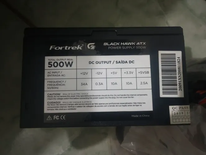 Fonte 500 w