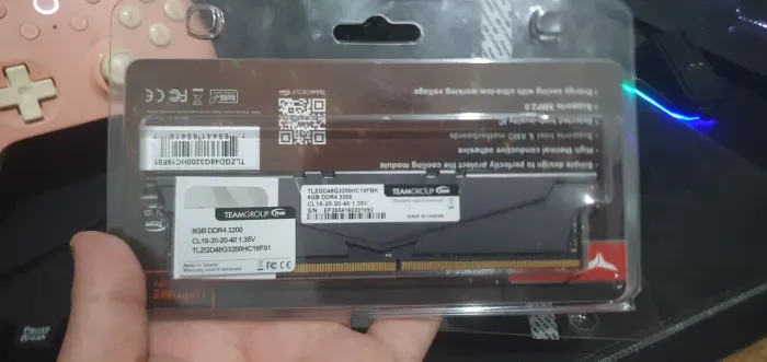 Memória ram 16GB 2x8 DDR4 3200mhz T-Force