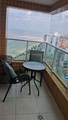 Apartamento pés na areia maravilhoso em Mongagua