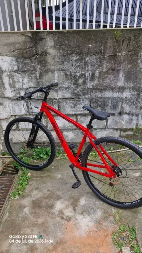 Bike aro 29 freio hidráulico
