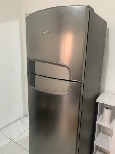 Geladeira Consul 455L Frost Free Inox