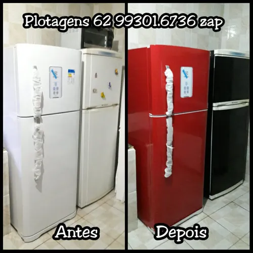 Envelopamento de geladeiras 
