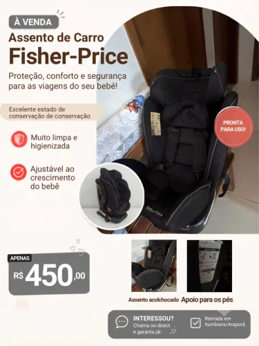 Cadeirinha para bebê