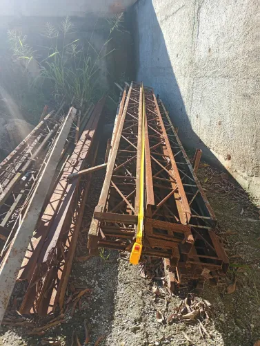 Treliça de ferro para galpão 