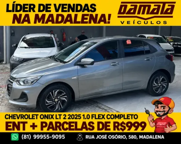 Chevrolet Onix Hatch LT 1.0 12V Flex Mec. 4P 2025