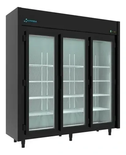 Auto Serviço Frios E Laticinios 3 Portas 1200 Lt Kofisa Cor Preto