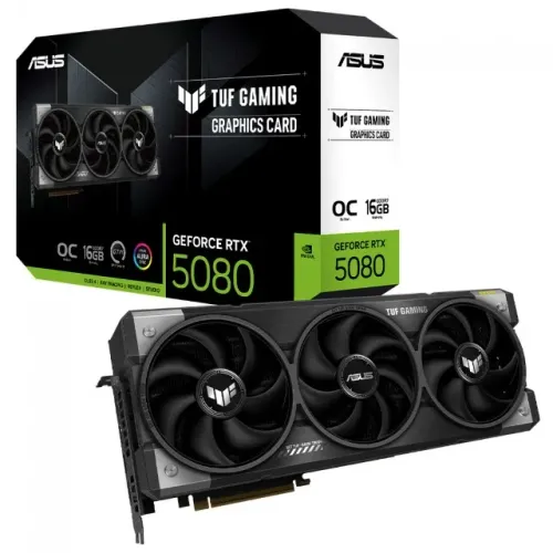 RTX 5080, ASUS TUF, 16GB, GDDR7 - SOMOS LOJA