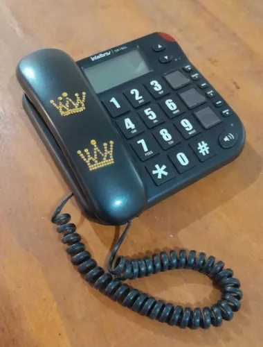 Telefone Fixo Intelbras Tok Fácil (Para Peças ou Decoração)