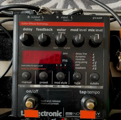 PEDAL NOVA DELAY TC ELETRONIC 