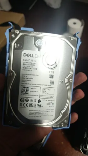 Hd Dell Exos 7E10 2tb Sata 6gbps 7.2K rpm