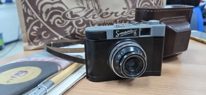 Câmera fotográfica Vintage - Smena 8