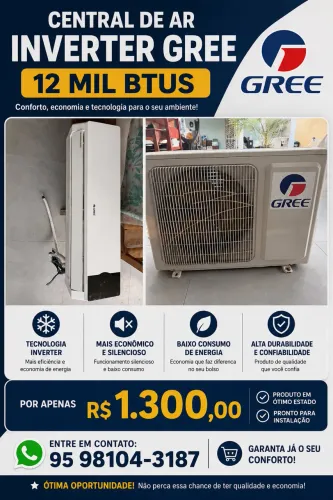 Central de Ar Inverter Gree