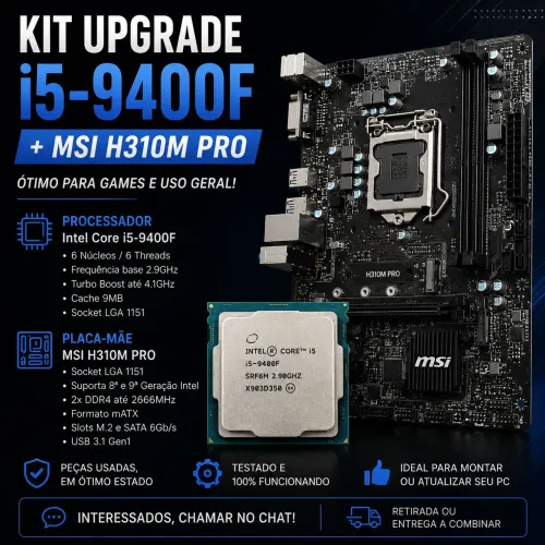 Placa mãe + i5