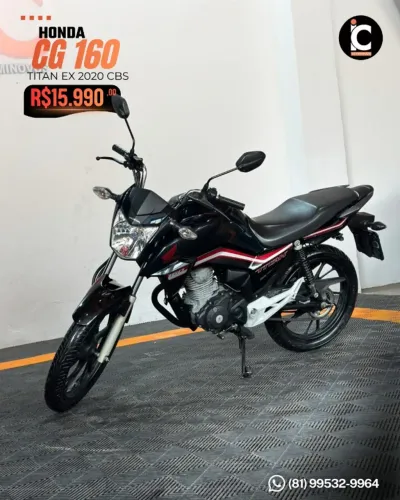 Honda Cg 160 titan ex cbs 2020
