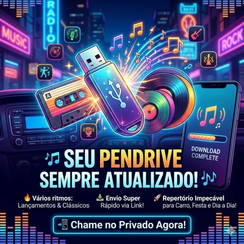 Atualização de pendrive
