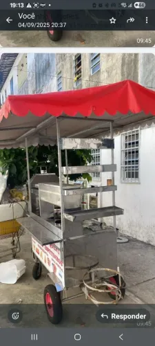 Vende-se carrinho de churrasquinho 3 em  1