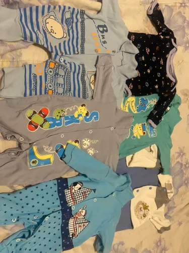 LOTE DE ROUPAS DE BEBÊ (MENINO) RN/P