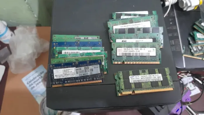 Lote 14,5gb Memória Ddr2 5300s Notebook 16 Pentes