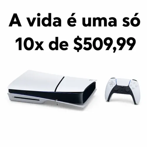 ? PS5 Slim 1TB com Leitor de Disco | Novo Lacrado | Original Sony