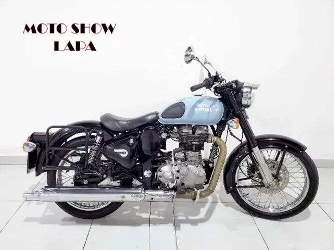 ROYAL ENFIELD CLASSIC 500 2018 AZUL  