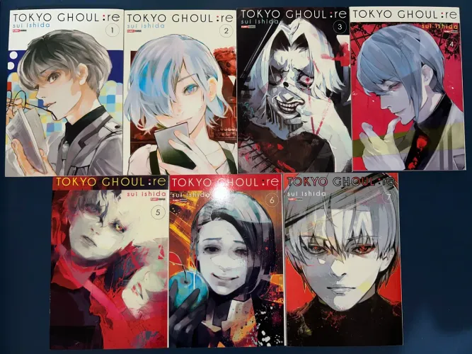 Coleção Mangá Tokyo Ghoul: Re (7 volumes)