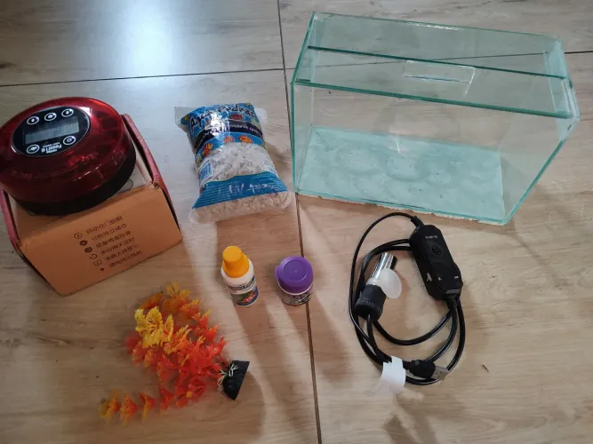 Aquário para peixe Beta