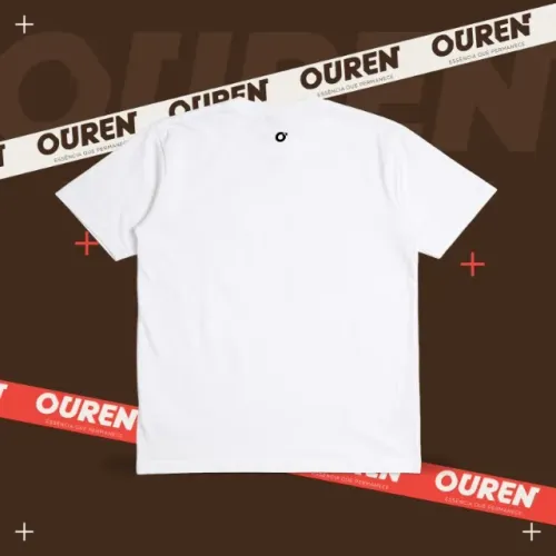 Camiseta Branca Oversized Lisa Streetwear Unissex
