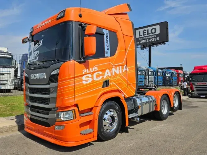 Scania R500 6x2 Ano 2021 Euro 5 Aut Retarder Histórico de manutenção na concessionária