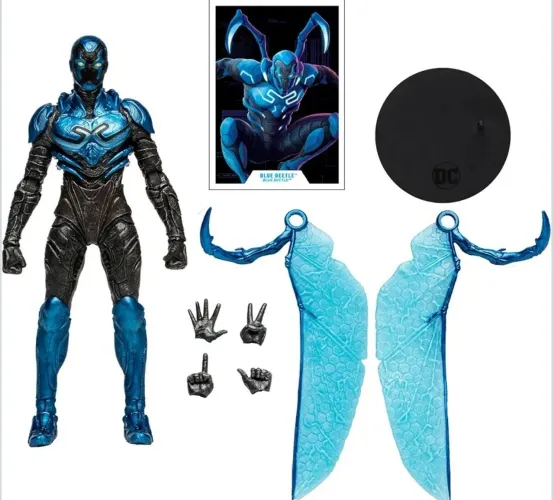 Action figure Blue Bee/tle (Besouro Azul) MacFarlane Toys 1/10