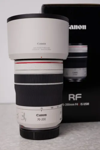 Canon RF 70-200mm f/4L IS USM ? Impecável, Completa, Caixa