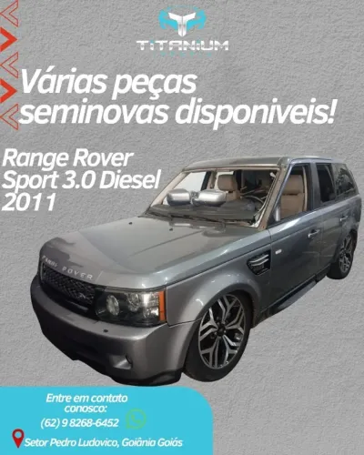 Sucata Land Rover - Range Rover Sport 2011 - 3.0 DIESEL APENAS RETIRADA DE PEÇAS